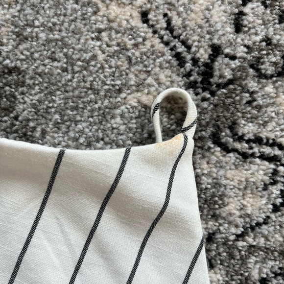 Dynamite Cropped Halter Striped Top - Picture 4 of 8